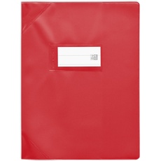 OXFORD 25 Heftschoner 17 x 22 cm, PVC, blickdicht, 15/100, Rot