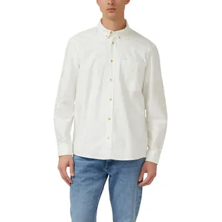 s.Oliver Herren Hemd – Regular Fit, Button-Down-Kragen, Langarm