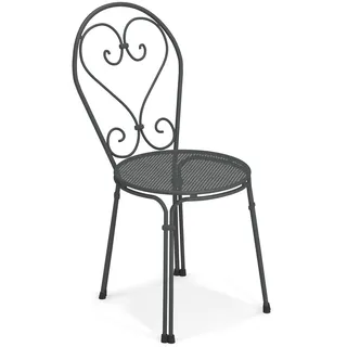 Emu Pigalle Stapelstuhl 45 x 54 x 85 cm grau 4 St.