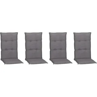 Beo Sitzauflage Hochlehner Tanana 4er-Set Hellgrau