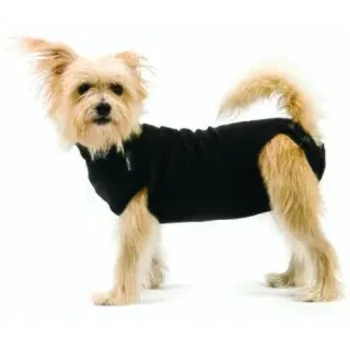 Suitical Recovery Suit Hund, XS, Schwarz