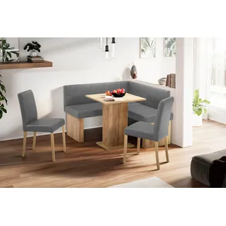 massivline & more Eckbank »Anna 2«, Schenkel gleichschenkelig 130 cm