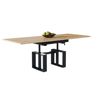 endo-moebel Endo-Möbel Couchtisch EMPOLI 110-170 cm Wohnzimmertisch - Hellbraun