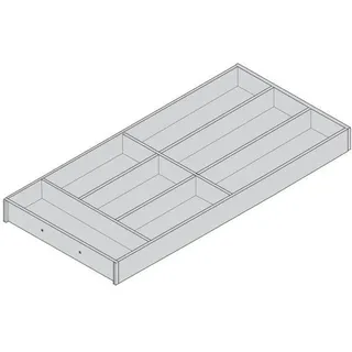 Blum AMBIA-LINE Besteckeinsatz 500 mm x 300 mm Holz Schwarz