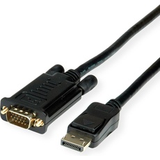 Value DisplayPort—VGA (1.50 m, DisplayPort, VGA), Video Kabel