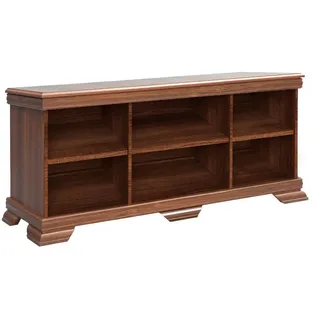 Wohnzimmer Kollektion Sideboard Möbel TV Lowboard Tisch Schrank Niedriges Regal - Braun