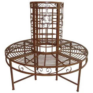 Garden Pleasure Baumbank Ø 121 cm Bronze