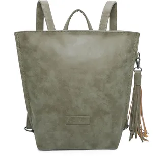 Fritzi aus Preußen Freizeitrucksack Rucksack Vintage Fritzi33 Backpack Jungle grün - Grün