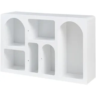 [en.casa] Sideboard Vågå 110 x 30 x 70 cm Weiß