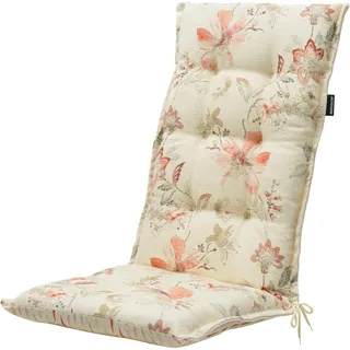 Madison S237 Hochlehner Gartenstuhl Auflagen 120x50x8cm natur Blume