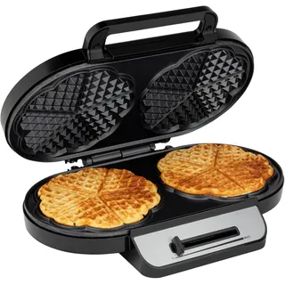 Clatronic WA 3745 Waffeleisen Silber
