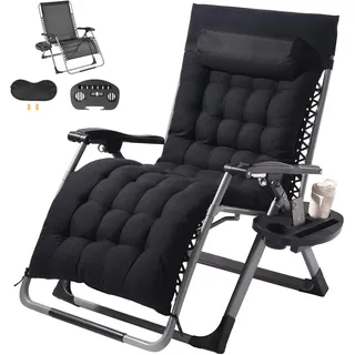 Vevor Schwerelosigkeitsstuhl 84 cm Schwarz