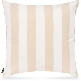 H.O.C.K. Classic Streifen Outdoor 50 x 50 cm Beige