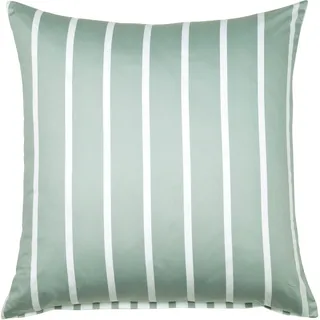 JANINE Bettwäsche modern classic Kissenbezug »modernclassic 39028-28« mit Reißverschluss, grün