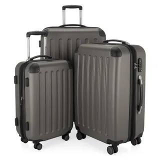 HAUPTSTADTKOFFER Spree Koffer-Set 3-tlg. grau