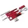 SwissCard Lite - Red Transparent