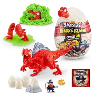Smashers Dino Island Mega Ei, Dinosaurier Spinosaurus mit über 25 Überraschungen!