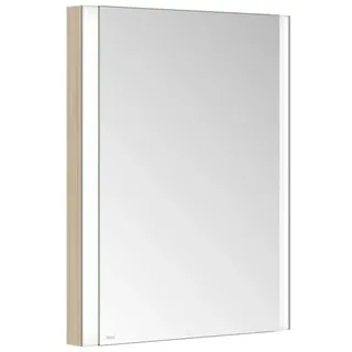 KEUCO SOMARIS Spiegelschrank Wandeinbau 1-türig, Anschlag links, 600mm, 14511851200, Farbe: Eiche hell Dekor
