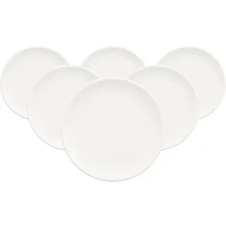 Villeroy & Boch Schale »Deckel Schälchen/Teller Royal ø 11 cm 6er Set weiß«, weiß