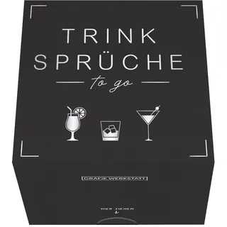 Grafik-Werkstatt Grafik Werkstatt Message in a Box | Geschenkidee | 30 Kärtchen zum abreissen | Trinksprüche to go