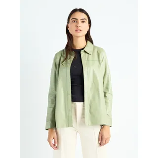 Maze Hemdjacke »Lederhemd 42021102«, blau