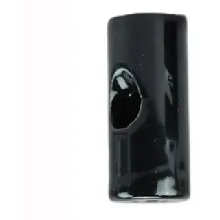 Set mit 5 Deckenabzweigern aus schwarzer Keramik, ideal für elektrische Installationen mit einem modernen und raffinierten Design, das einen einzigartigen Touch verleiht, ohne dabei an Funktionalität