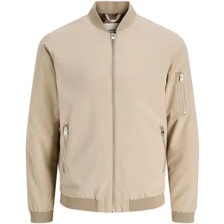 JACK & JONES JJERUSH Bomber beige 2