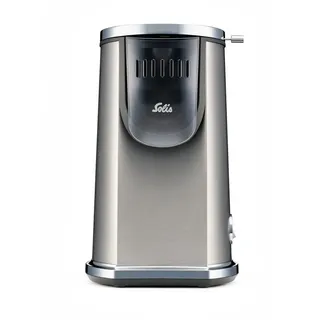 Solis Pop & Fun Popcornmaschine – schnelle & geräuscharme Zubereitung, Edelstahl, 2-in-1 Butterschmelzfunktion, BPA-frei, Anti-Fingerprint – für Popcorn zuhause & Filmabende