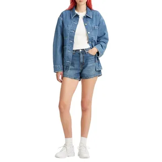 Levi's Damen 80s Mom Shorts,Medium Indigo Worn In,26W