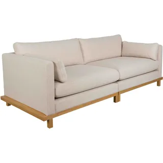 Zuiver Blossom 3-Sitzer Sofa Eichenholz/Stoff