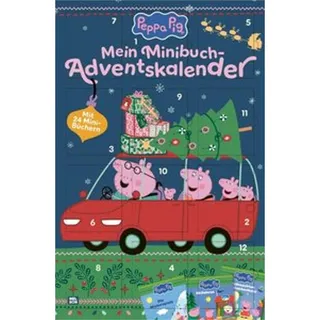 Nelson Mini-Bücher: Peppa Wutz Minibuch-Adventskalender