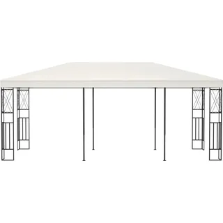 vidaXL Pavillon 3×6 m Creme Stoff - Creme