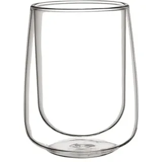 Villeroy & Boch Artesano Hot&Cold Beverages Latte-Macchiato-Becher, Set 2tlg., doppelwandige Gläser für Kalt- und Heißgetränke, 250 ml, Borosilikatglas, spülmaschinenfest, mikrowellensicher