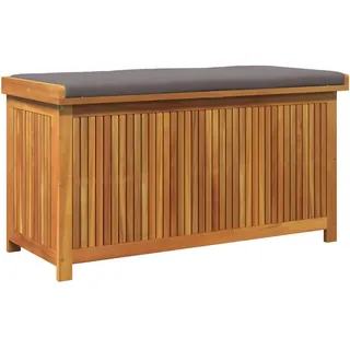 vidaXL Outdoor-Kissenbox 113 x 50 x 60,5 cm Braun
