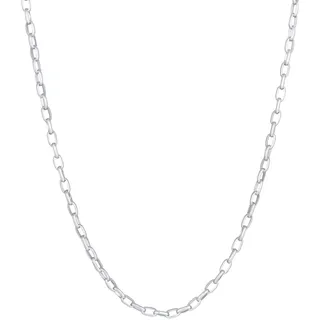 KUZZOI - Herren Rundanker Oval Basic 925 Silber Herrenschmuck