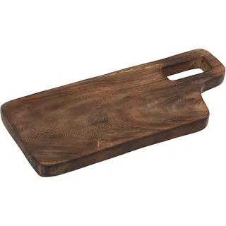 Zassenhaus Servierbrett Akazie, Griffbrett 46 x 20 x 3 cm aus Akazienholz, Servierplatte