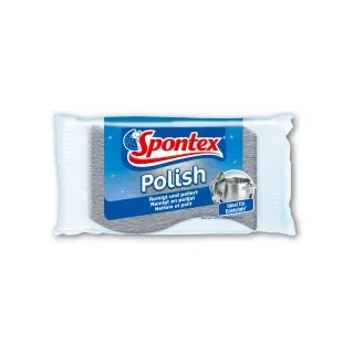 Spontex Polish Edelstahlputz Scheuerschwamm ideal für Edelstahltöpfe