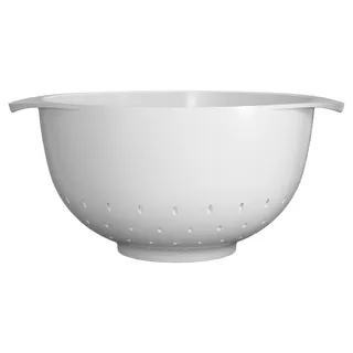 Rosti Margrethe Sieb, Küchensieb Kunststoff, Robuster Durchschlag, Spülmaschinengeeignet, 4 Liter, Weiß