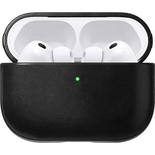 Nomad Modern Leather Case – Airpods Pro 3 – black Horween