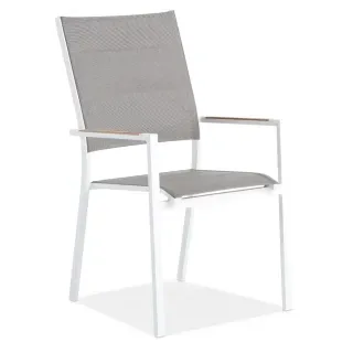 Niehoff Nantes Hochlehner 56 x 64 x 95 cm weiß