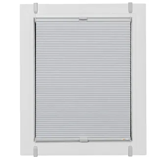 sunlines Plissee energiesparend ohne Bohren verspannt verspannt mit Simply-Fix Klemmträger, Wabenplissee, bunt