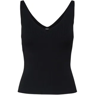 JDY Damen JDYNANNA S/L TOP KNT NOOS Trägershirt/Cami Shirt, Black, XL