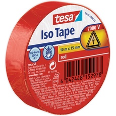 Bild Iso Tape Isolierband rot 15mm/10m, 1 Stück (56192-13)