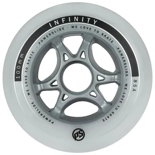 Powerslide Infinity II 100mm/85a 4-Pack - Silber