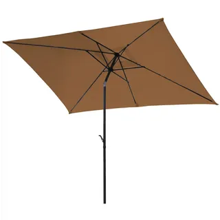 Svita Sonnenschirm 300 x 200 cm Taupe