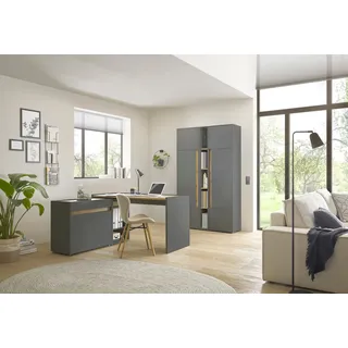 INOSIGN Büromöbel-Set »CiTY/GiRON« Set, 6 Stk. tlg., grau