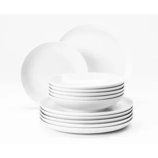 Seltmann Weiden Lido weiß Speise-Set rund 12-tlg