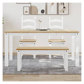 vidaXL Panama 160 x 75 x 80 cm weiß