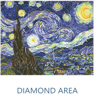 Diamond Dotz Diamond Painting Starry Night