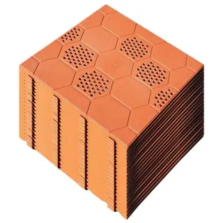 Artplast Easy 39x39x2.5 Cm Bodenfliese 20 Einheiten - Terracotta - One Size